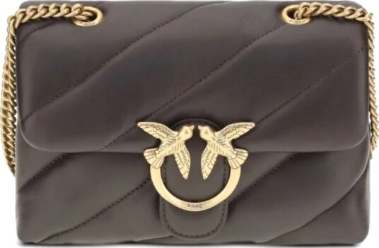 Pinko Dame Vesker Brun ONE SIZE,
