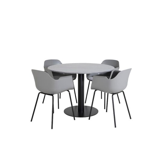 Venture Home Spisegruppe Venture Home Estelle med 4 Colombine Stoler GR20495