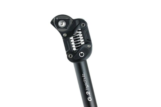 Schulz G2 Setepinne Med Fjæring 27,2 mm. 400 mm. Schulz G2 Setepinne Med Fjæring 27,2 mm. 400 mm.