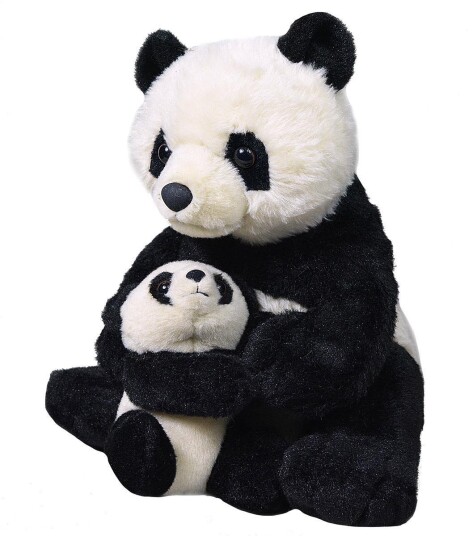 Wild Republic Panda Mamma & Baby Kosedyr   30 cm