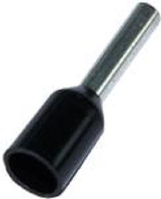 EL Isolert Endehylse 1,5mm2/8,2mm Svart 10stk