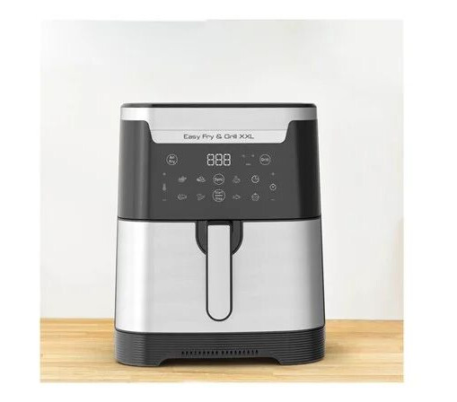 Tefal Easy Fry & Grill XXL 6,5L Varmluftsteker 1830W Rustfritt Stål Tefal Easy Fry & Grill XXL 6,5L Varmluftsteker 1830W Rustfritt Stål