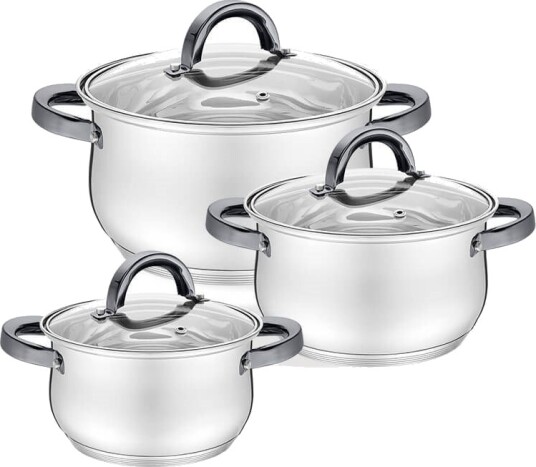Maestro MR 3522 Grytesett   6 deler   Svart
