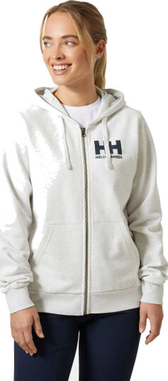 Helly Hansen Women’s HH® Logo Full Zip Hoodie 2.0 Hvit Xs RosaXS