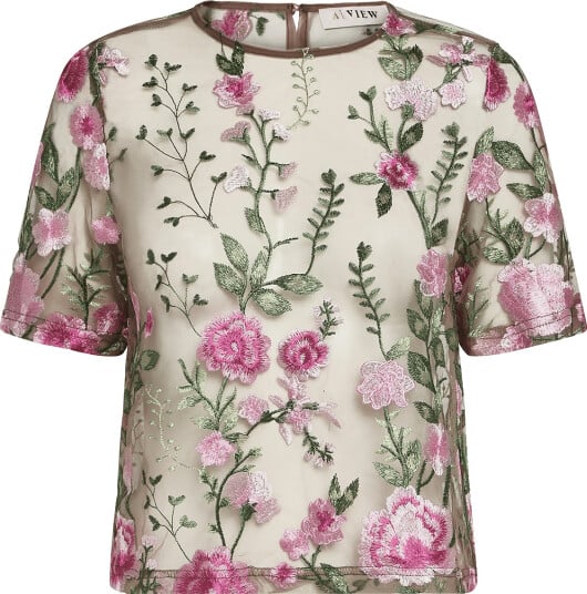 A View Fuschia Blouse Cream 42 A View Fuschia Blouse Cream 42