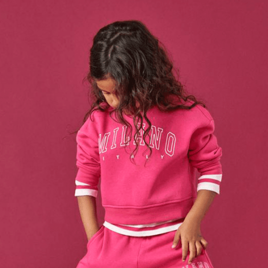 Kids Only Kmgsweat sweatshirt til småbarn Magenta