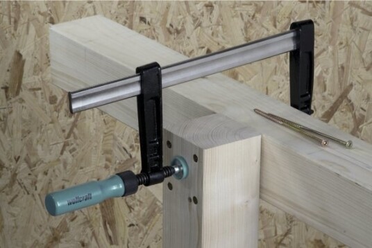 Wolfcraft Galvanisert Stål Skruetvinge for Tunge Prosjekter Wolfcraft Galvanisert Stål Skruetvinge for Tunge Prosjekter