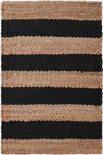 Jotex Dørmatte 60x90 Cm Jute Natur/svart ALMVIK 15986660247