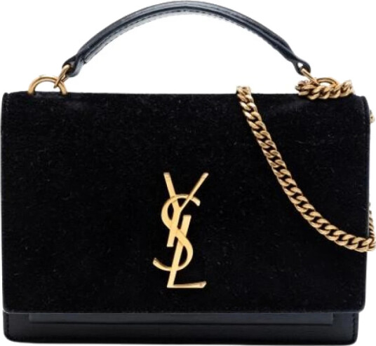 Yves Saint Laurent Vintage Dame Svart Yves Saint Laurent Vintage Dame Svart