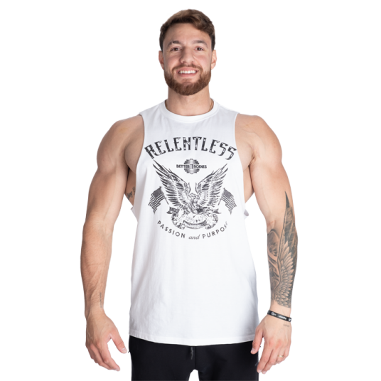 Relentless Cut Out T‑Skjorte Hvit Vit XXX large Relentless Cut Out T‑Skjorte Hvit Vit XXX large