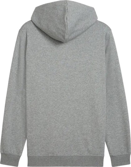 Puma essential small no. 1 logo hoodie fl hettegenser herre grey xl