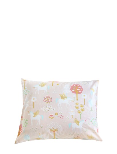 Majvillan True Unicorns Pink Pillow Case 50X60 Cm - Pink - 50X60CM