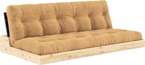 Karup Design Base Sovesofa Svart Natt/515 Fudge Brown