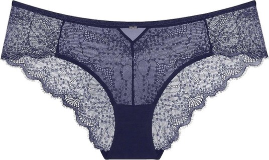 Triumph Hipstertruse Amourette Sparkle Hipster Blå Triumph Hipstertruse Amourette Sparkle Hipster Blå