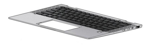 HP SPS-TOPCOVER W/KYBD BL NWAFR