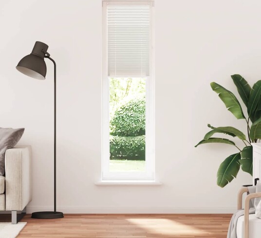 Vidaxl Plissegardiner 40x200cm Hvit