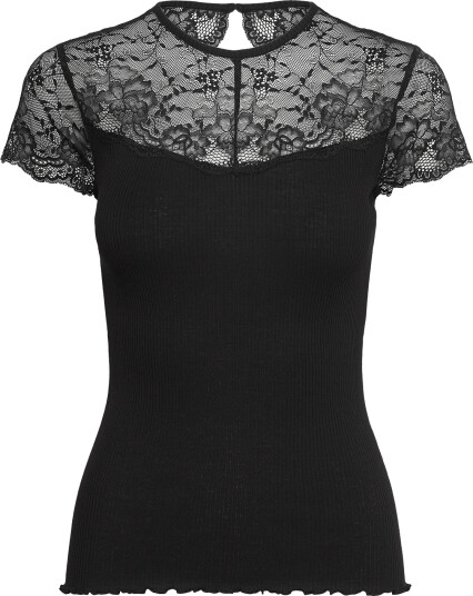 RM By Rosemunde | Rmwbea Lace Heartshape Ss Top | M