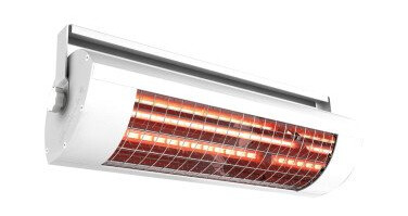 Solamagic Eco+Pro 1400W infrarød terrassevarmer, hvit