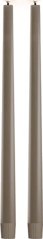 Uyuni Lighting Led kronelys 32x2,3 cm 2 stk slim sandstone Uyuni Lighting Led kronelys 32x2,3 cm 2 stk slim sandstone