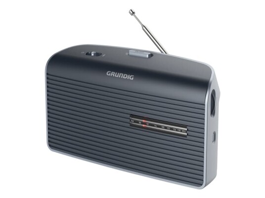 Grundig Music 60X Grå Bærbar FM-radio med Minijack Grundig Music 60X Grå Bærbar FM-radio med Minijack