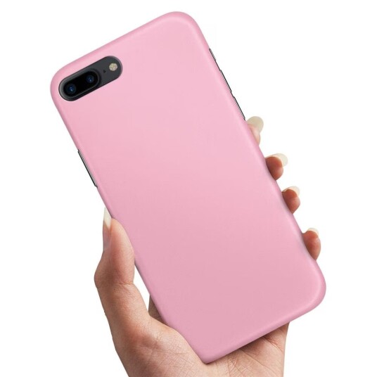 iPhone 7/8 Plus - Deksel/Mobildeksel Lyserosa