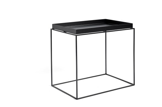 Hay - Tray Bord 60x40 Svart Lunehjem.no Interiør på nett Hay - Tray Bord 60x40 Svart Lunehjem.no Interiør på nett