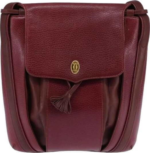 Cartier Vintage Dame Pre owned Rød ONE SIZE,