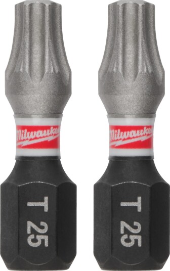Milwaukee End T25 X 25Mm/ 3 Vnt. Shw
