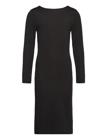 Rosemunde Kids Rkbillie Ls Reversible Midi Dress Black 128 Rosemunde Kids Rkbillie Ls Reversible Midi Dress Black 128