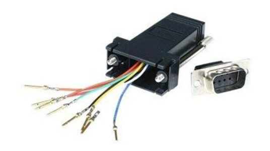 DB9 to RJ45 Modular Adapter - M/F - serial adapter