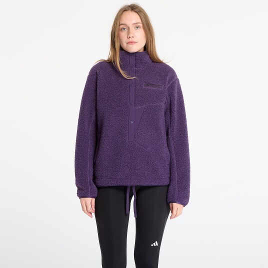 adidas Sport Performance Fleeceskjorte W Xpl Pile Snap Lilla