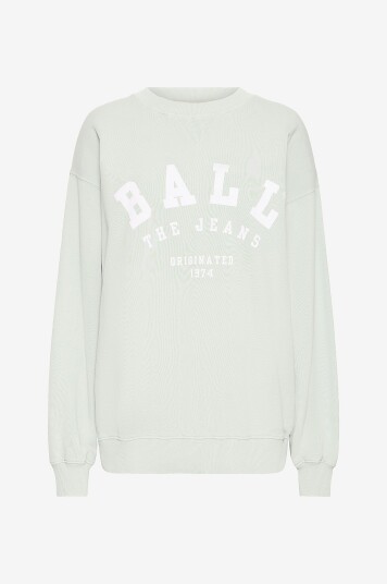 BALL Collegegenser baMaldini Crew Neck Sweat Grønn BALL Collegegenser baMaldini Crew Neck Sweat Grønn