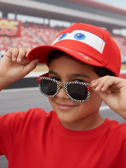 Disney Cars Caps & Solbriller Rød Disney Cars Caps & Solbriller Rød