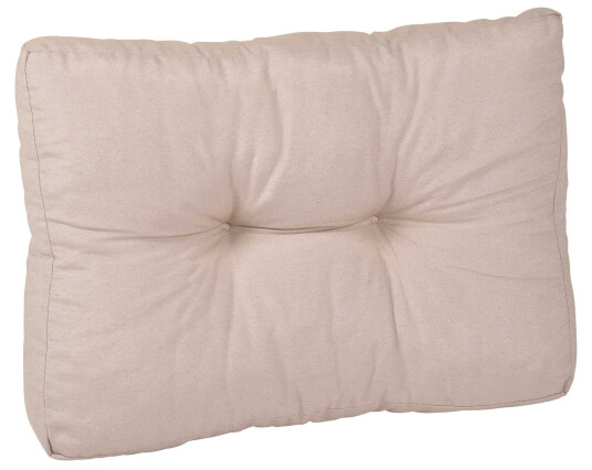 Fritab Ada ryggpute Linne 50-55 x 48 cm Beige