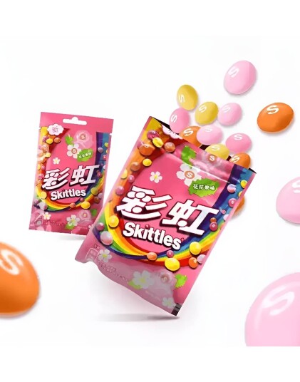 Skittles Flower & Fruit Flavour 40 gram Asia Import