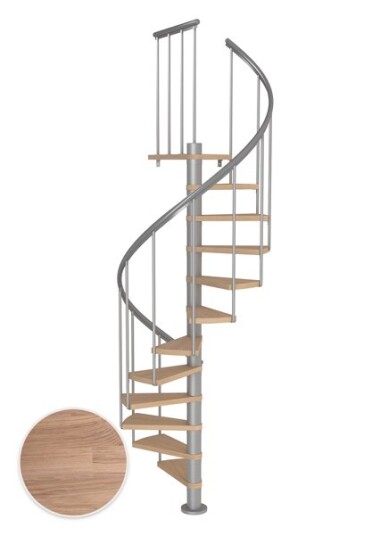 Dolle Montreal Spiral Eik H-oljet Pearl Grey Classic2 11T Ø120
