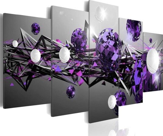 Bilde Purple Solar System 100x50 Artgeist sp. z o. o.