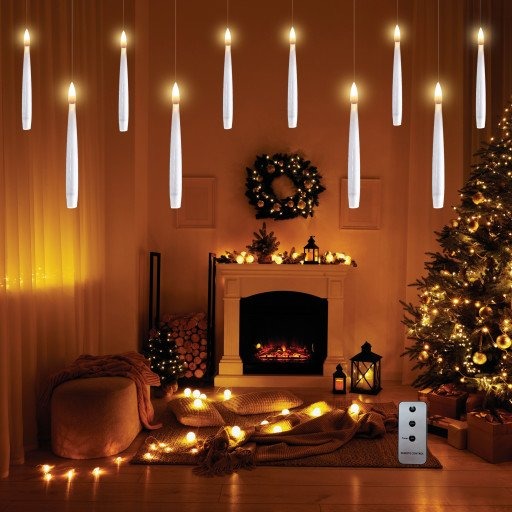 Veli Line flytende kronelys batteri 10 pk