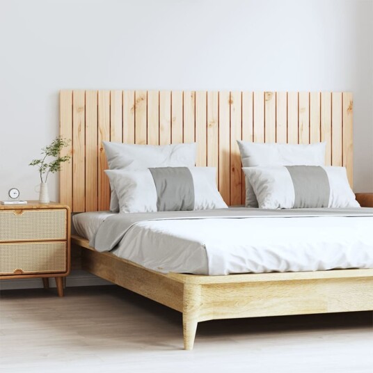 Veggmontert hodegavl 159,5x3x60 cm heltre furu