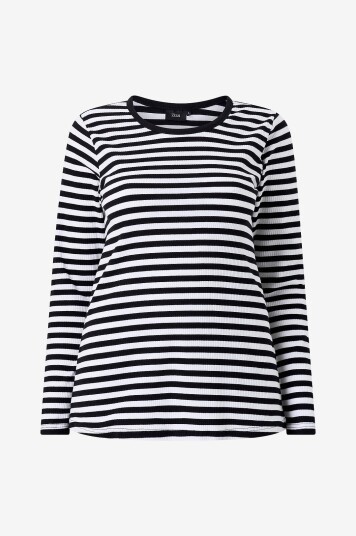 Zizzi Topp caMandrine Svart