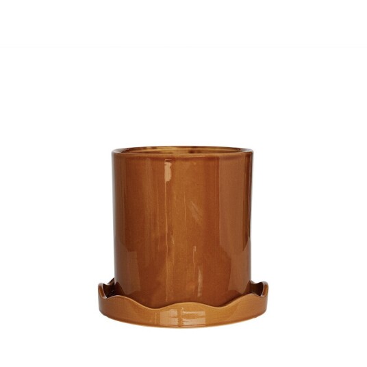 OYOY Living Design - Nami Plantepotte w/Tallerken Small Rav - Lampemesteren
