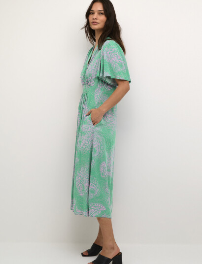 Culture Cupolly Long Dress - Green - S Culture Cupolly Long Dress - Green - S