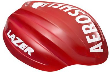 Lazer Aeroshell Z1 Hjelmdeksel, Hvit Og Rød, Størrelse M (Lzr-Akc-Plz2005661006) Lazer Aeroshell Z1 Hjelmdeksel, Hvit Og Rød, Størrelse M (Lzr-Akc-Plz2005661006)