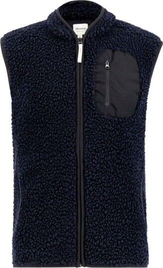 Ulvang Unisex Re Orbit Vest Wool Pile Navy Blue M