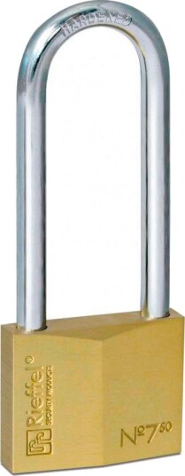 Rieffel Hengelås 7/50 HB76 50 mm Med Automatlås (Nr. 7 Lang Bøyle)