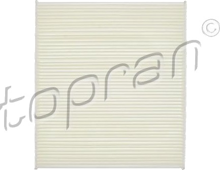 Kupefilter TOPRAN 113 491 Kupefilter TOPRAN 113 491