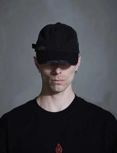 HAN Kjøbenhavn Embossed Diamond Cap Black ONE SIZE HAN Kjøbenhavn Embossed Diamond Cap Black ONE SIZE