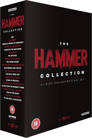 Ultimate Hammer Collection DVD Ultimate Hammer Collection DVD