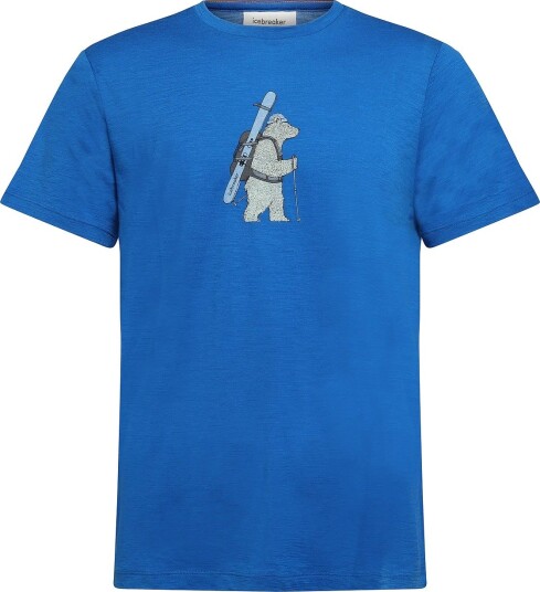 Icebreaker Men Mer 150 Tech Lite Ss Tee Bear Tour LAZURITE M