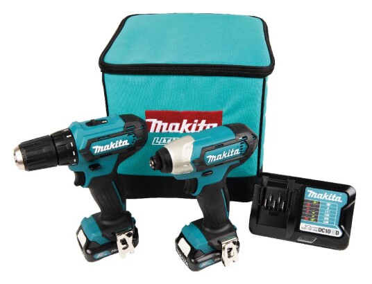 Makita CLX224A Batterimaskinsett 12V Makita CLX224A Batterimaskinsett 12V